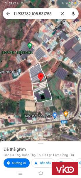 Chị chủ ủy quyền bán gấp Siêu phẩm cho các nhà đầu tư Xã Xuân Thọ TP Đà Lạt Lâm Đồng