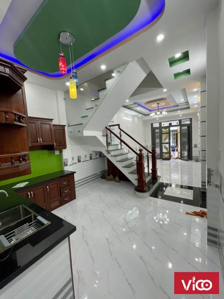 Nhà Mới Toanh HẺM XE TĂNG 4 Tầng 4PN 48M2 Miếu Gò Xoài Bình Tân Chỉ Nhỉnh 6