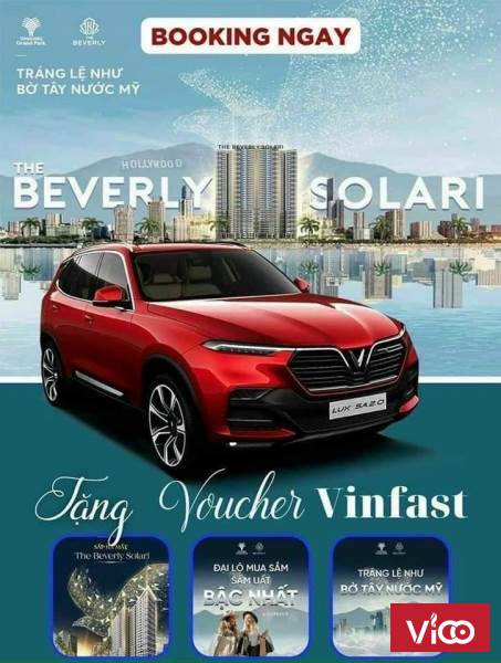 Bán căn hộ cao cấp The Beverly SolariVinhomes Grand Park Q.9Chỉ 59.9tr 1m2Tặng ngay Voucher