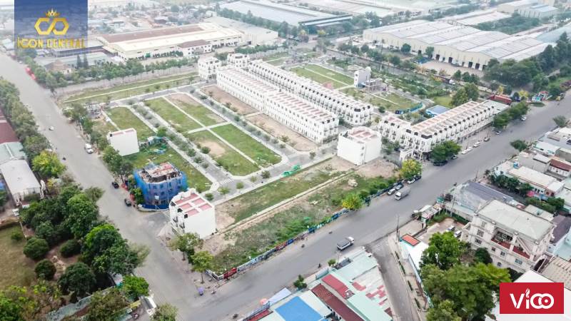 Dự án ICON CENTRAL Dĩ An điểm giao thoa giữa đường DT743 và VĐ 3, Trung tâm TP Dĩ An, cách VinCom