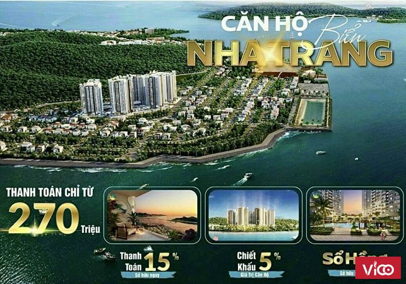 New Galaxy Nha Trang căn hộ biển 1 PN 50m2