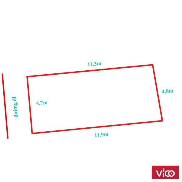 Bán đất Tây Mỗ DT 57.5m2 MT4.7m ô tô cách 2 nhà,cách đường Do Nha 20m 2.85 tỷ có TL