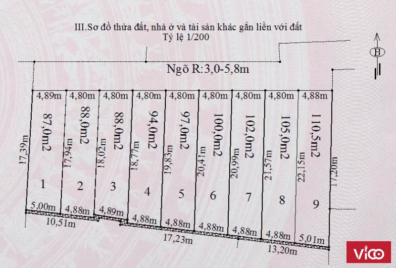 Bán đất xã Lập Lễ, Thuỷ Nguyên, Hải Phòng