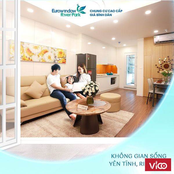 Bán CC EUROWINDOW RIVER PARK KHAI PHÓNG KHÔNG GIAN AN CƯ ĐA SẮC