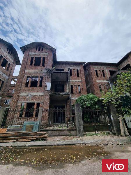 Bán biệt thự phân lô, xây thô Sài Đồng, Long Biên 203m2x3T, MT 14m chỉ 22 tỷ.