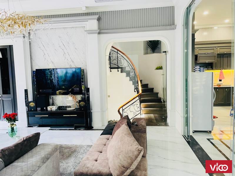 Bán Biệt thự Võ Trường Toản An Phú Quận 2 , kế bên Vincom Thảo Điền Ngang 10m x 15m , giá 45 tỷ TL