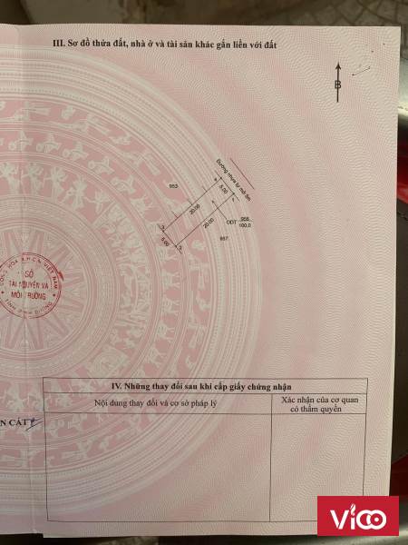 CẦN BÁN NHANH LÔ ĐẤT PHƯỜNG TÂN ĐỊNH, THỊ XÃ BẾN CÁT, BÌNH DƯƠNG