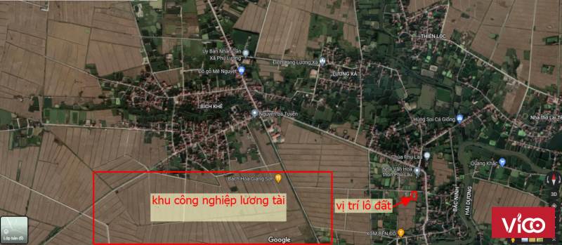 Bán nhanh, lô đất giáp KCN Lương Tài, Bắc Ninh, S370m2, có giá công khai 3ty8, rẻ hơn TT 200tr