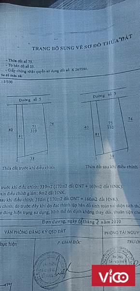 Cần bán 360m2 (11,6x31) nhà đất trung tâm Quảng lập Đơn dương