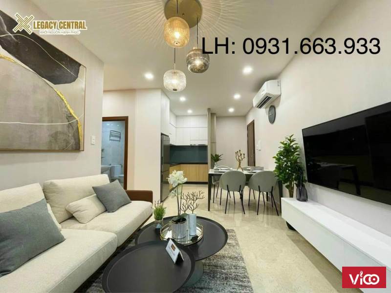 CHỈ 160 TRIỆU SỞ HỮU NGAY LEGACY CENTRAL TP. THUẬN AN