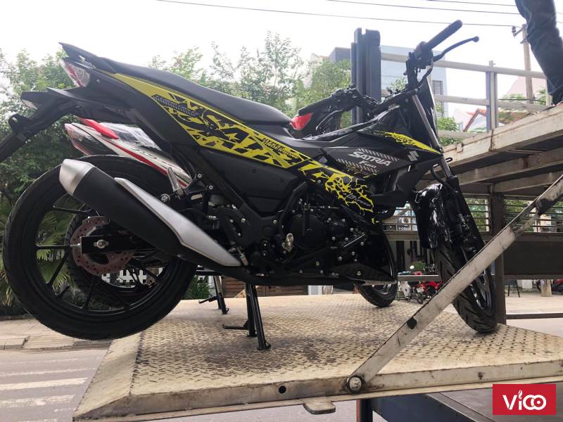 Chuyên thanh lý xe Satria 150 Hải quan chính ngạch