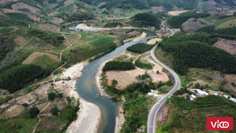 Siêu phẩm QL27C Nha Trang Đà Lạt giá yêu thương 650k/m2. Mặt đường mặt suối. ( Quy hoạch