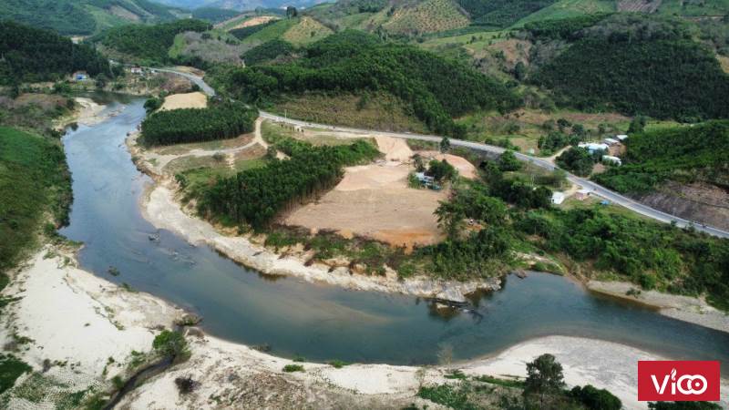 Siêu phẩm QL27C Nha Trang Đà Lạt giá yêu thương 650k/m2. Mặt đường mặt suối. ( Quy hoạch
