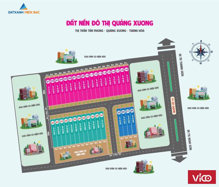 QUỸ ĐẤT HIẾM TẠI THỊ TRẤN TÂN PHONG QUẢNG XƯƠNG THANH HOÁ
