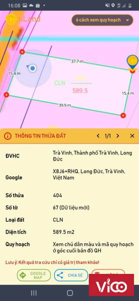 Bán Gấp Đất Mặt Tiền Đường Trương Văn Kỉnh Tặng Nhà Mới Tại Long Đức, Trà Vinh