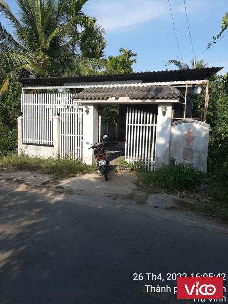 Bán Gấp Đất Mặt Tiền Đường Trương Văn Kỉnh Tặng Nhà Mới Tại Long Đức, Trà Vinh