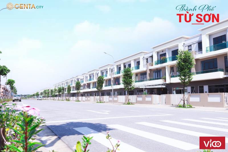 Shophouse 3 tầng diện tích 120m dự án Centa City mặt phố đi bộ 26m kinh doanh sầm uất.