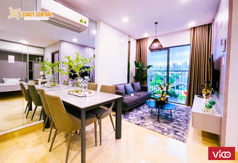 SỞ HỮU LEGACY CENTRAL 1PN GIÁ ĐỘC TÔN CHỈ TỪ 205 TRIỆU RẺ NHẤT KHU VỰC CK ĐẾN 8%