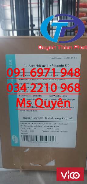 MUA BÁN VITAMIN C 99% CHỐNG STRESS CHO TÔM GIÁ RẺ