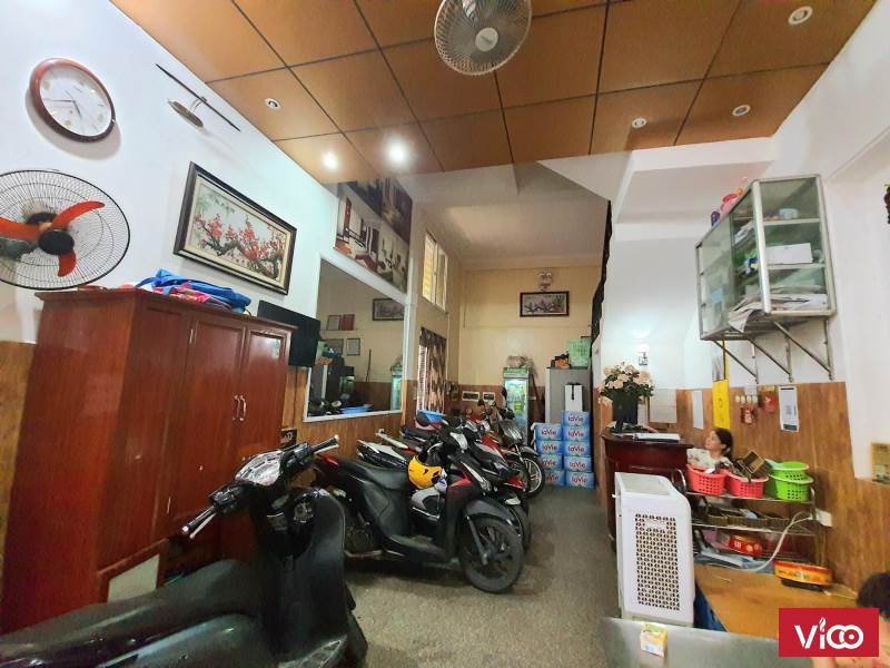 Bán nhà nghỉ hoàng quốc việt 7 tầng 12 phòng 12,3 tỷ, DT 100 triệu/ tháng