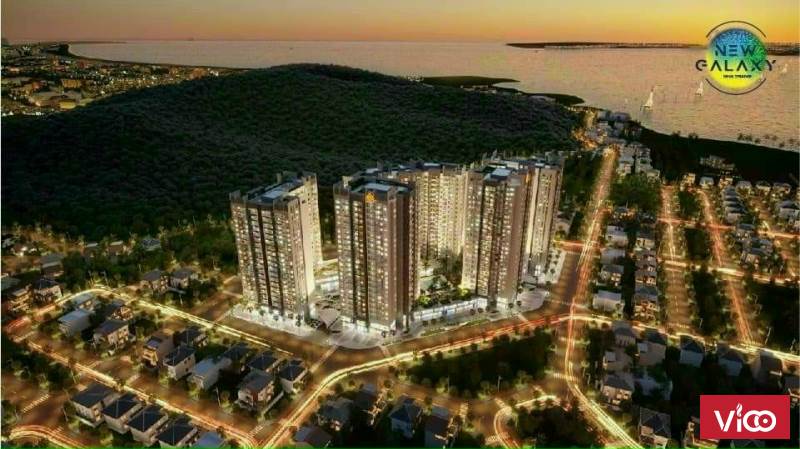 Căn hộ biển cao cấp New Galaxy Nha Trang 2 PN giá chỉ 1.9 tỷ. Ngân hàng hỗ trợ 70% trong 20 năm