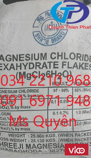 MUA BÁN KHOÁNG MAGIE MgCl2 ẤN ĐỘ CHO TÔM GIÁ RẺ, SỐ LƯỢNG LỚN