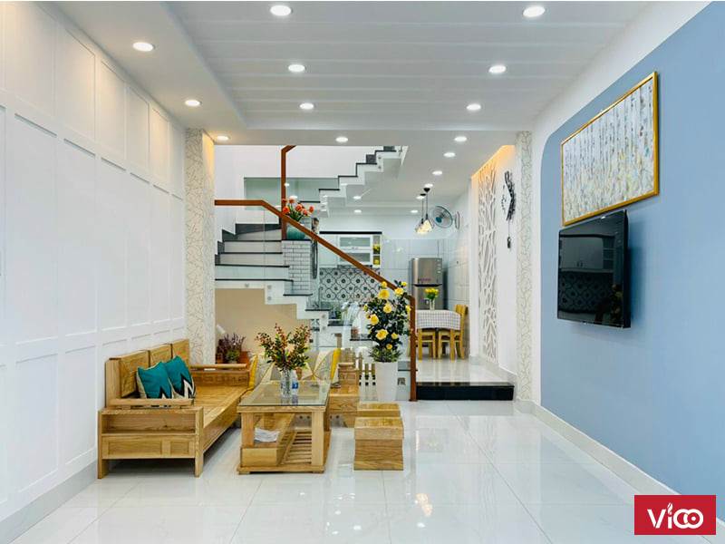 BÁN NHÀ HXH THÔNG, SÁT CÔNG VIÊN LÀNG HOA GÒ VẤP FULL NỘI THẤT NHỈNH 4 TỶ.