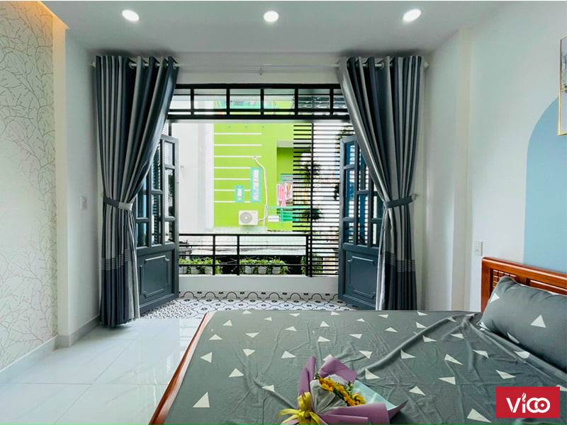 BÁN NHÀ HXH THÔNG, SÁT CÔNG VIÊN LÀNG HOA GÒ VẤP FULL NỘI THẤT NHỈNH 4 TỶ.