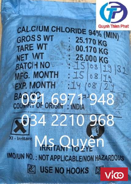 MUA BÁN CANXI CaCl2 ẤN ĐỘ CHO TÔM GIÁ RẺ, SỐ LƯỢNG LỚN