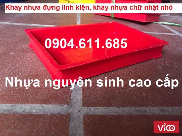 Khay nhựa đựng phụ tùng, chíp mạch điện tử tại Hà Nội giá rẻ