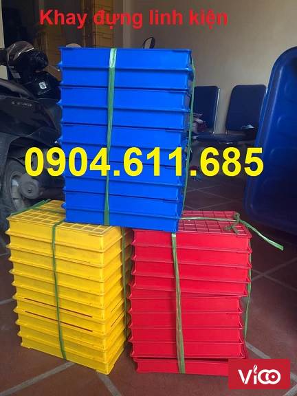 Khay nhựa đựng phụ tùng, chíp mạch điện tử tại Hà Nội giá rẻ