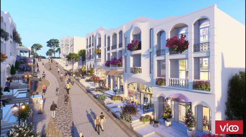 Shophouse thương mại dịch vụ đầu tiền của Bảo Lộc, giá chỉ từ 1 tỷ 2