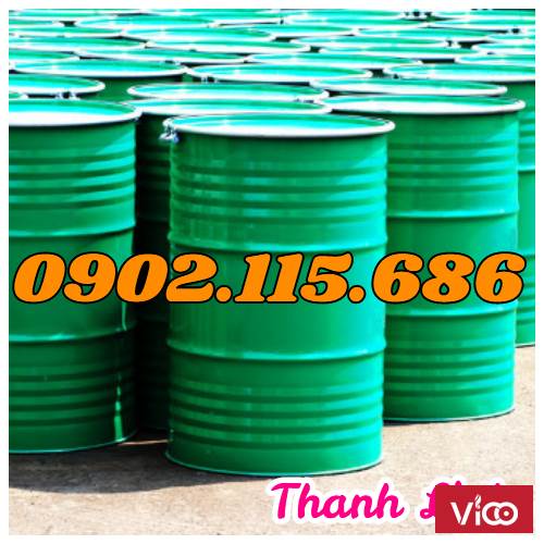 Phuy sắt nắp mở, thùng phuy đựng dầu mỡ,