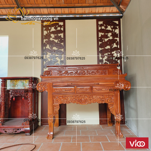 78 mẫu vách ốp tường phòng thờ, vách ngăn cnc đẹp