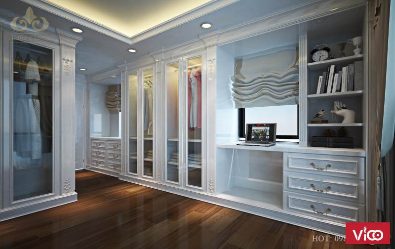 Thiết kế nội thất biệt thự tân cổ điển tại Vinhomes Riverside Hoa Anh Đào