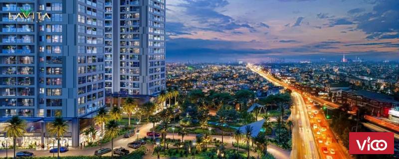 Căn hộ mặt tiền QL13 74 m2 giá chỉ 1.8 tỷ. Ngân hàng hỗ trợ vay 70% trong 20 năm