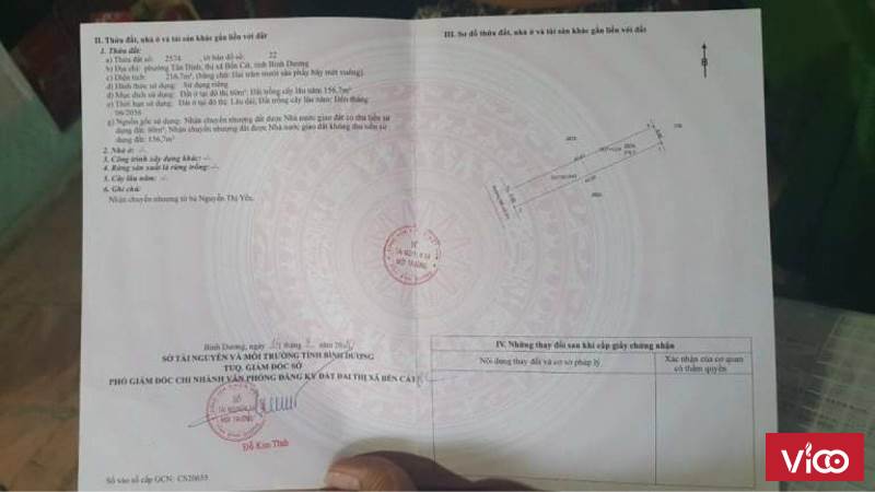 CẦN BÁN NHANH LÔ ĐẤT ĐẸP PHƯỜNG TÂN ĐỊNH THỊ XÃ BẾN CÁT TỈNH BÌNH DƯƠNG