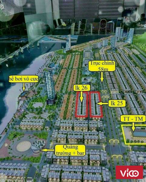 Gia thế KHỦNG của Block LK 25,26 KĐT Phương Đông Vân Đồn_LH 0972660704