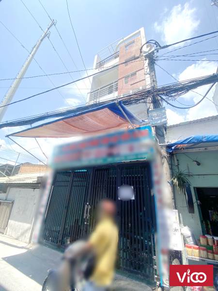 Cho thuê nhà HXH chợ Bùi Minh Trực P5Q8, 2 lầu ST 4x12m giá 15tr/ tháng