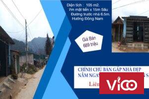 CHÍNH CHỦ BÁN GẤP NHÀ ĐẸP, GIÁ CHỈ 689tr, NẰM NGAY TRUNG TÂM TẢ PHÌN SAPA