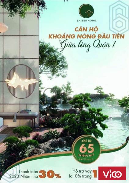 Bán căn hộ khoáng nóng bảo vệ sức khỏe sắc đẹp đầu tiên tại Q7, tp HCM