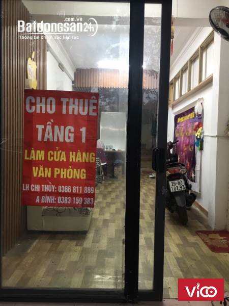 Cho thuê mặt bằng tầng 1 địa chỉ 174 phố Nguyễn Đình Hoàn, Cầu Giấy, Hà Nội