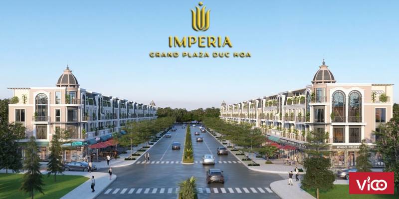 Shophouse thương mại dẫn đầu xu hường năm 2022 tại Đức Hoà