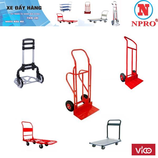 Xe kéo hàng 2 bánh