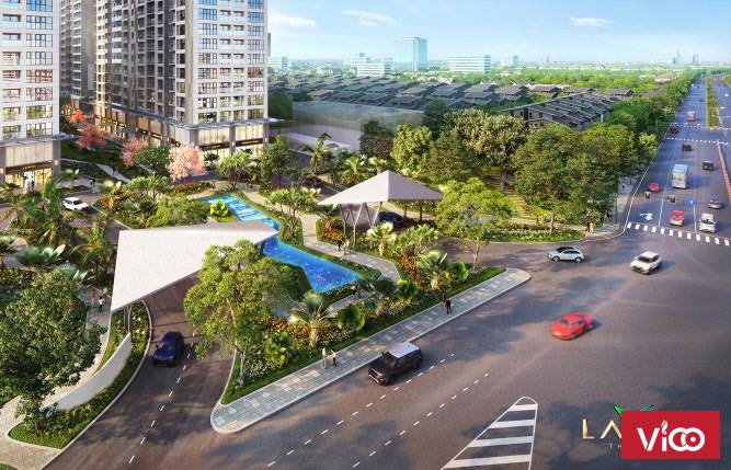 Căn hộ cao cấp mặt tnămiền QL 13 giá chỉ 1.8 tỷ. Ngân hàng hỗ trợ vay 70% trong 20