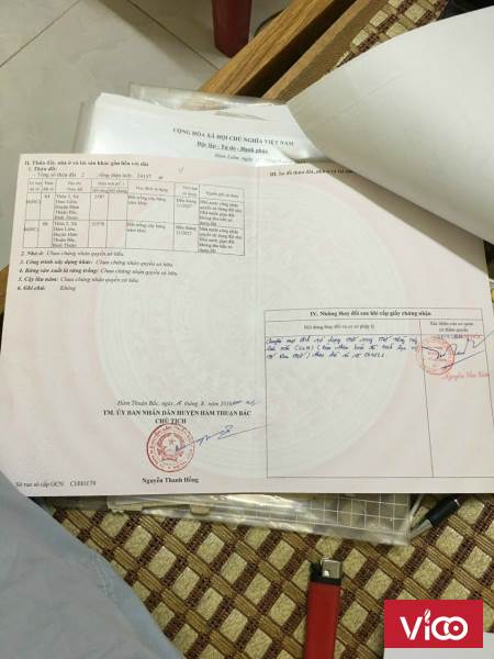 Chính chủ Bán Đất Thôn 2 Hàm Liêm, Hàm Thuận Bắc, Bình Thuận chưa qua cao tốc