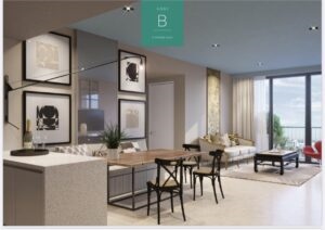 CHÍNH CHỦ CẦN BÁN CĂN GÓC 2 PHÒNG NGỦ CHUNG CƯ PARKIARA PARK CITY