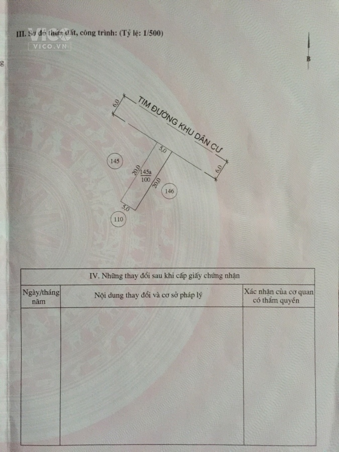 Bán lô đất TĐC Hòa Nghĩa, Dương Kinh, 100m2 giá 2,x tỷ