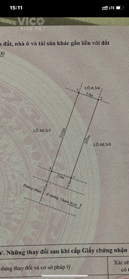 Cần bán 5 lô đất tại KPL đường Thanh Niên, Đồ Sơn