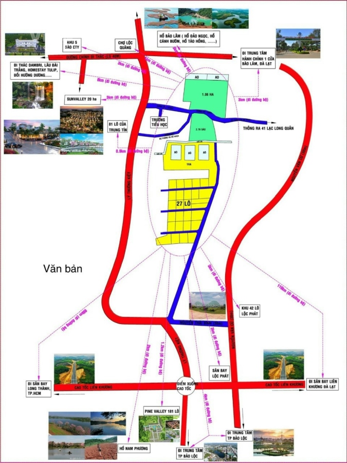Chính chủ cần ra lô đất đẹp đường vào Thác Đambri